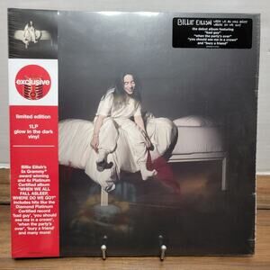 VINYL Billie Eilish: When We All Fall Asleep Where..? Glow In The Dark LP SEALED